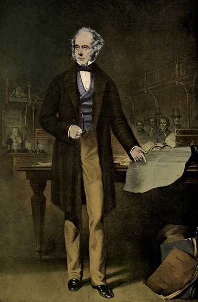 Henry John Temple, 3. Viscount Palmerston von Unbekannter Künstler