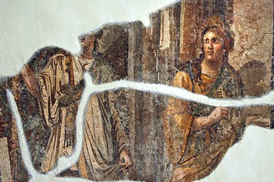 Isiac-Zeremonie-Mosaik aus Vakto, Türkei von Unbekannt