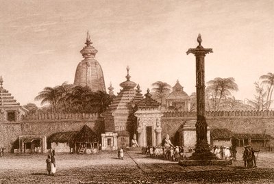 Jaganath-Tempel, Orissa, Indien von Unbekannter Künstler