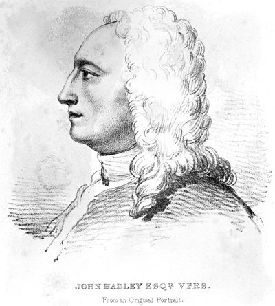 John Hadley, englischer Optikinstrumentenmacher von Unbekannt