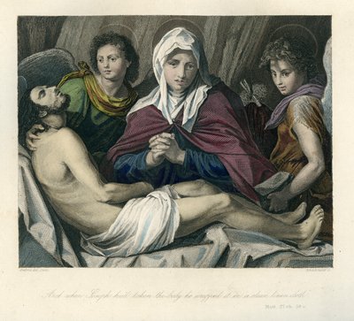 Beweinung Christi - Bibel, Neues Testament von Unbekannter Künstler
