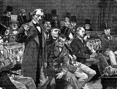 Mr. Disraeli im Unterhaus von Unbekannter Künstler