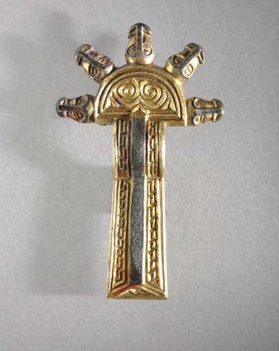 Paar Fibeln, Alemannisch, 500-600 von Unbekannt