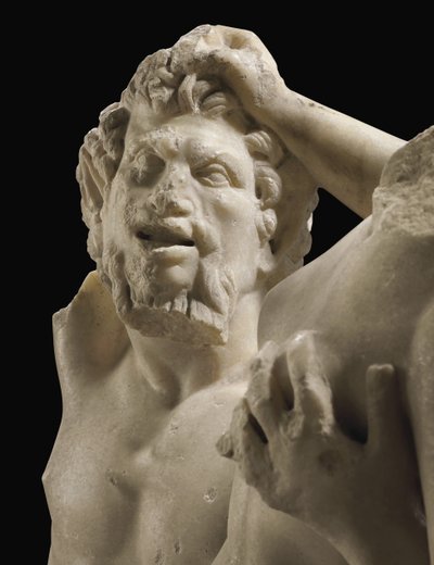 Pan und Hermaphrodit, ca. 1. Jahrhundert n. Chr. von Unbekannt