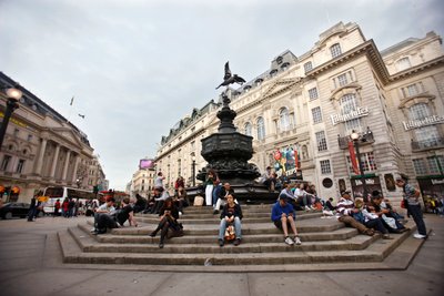 Piccadilly Circus, London (Foto) von Unbekannt