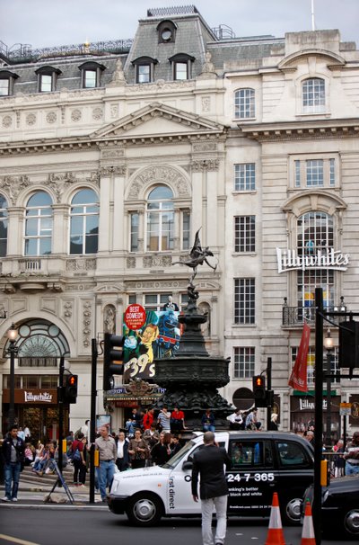 Piccadilly Circus, London (Foto) von Unbekannt