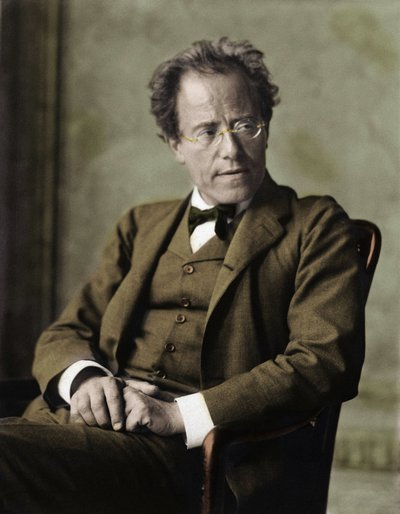 Porträt von Gustav Mahler von Unbekannt