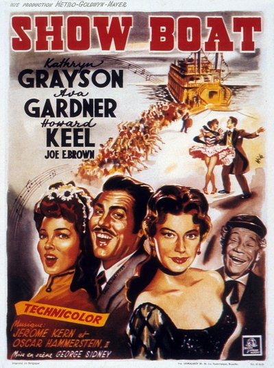 Show Boat (Farblithografie) von Unbekannt