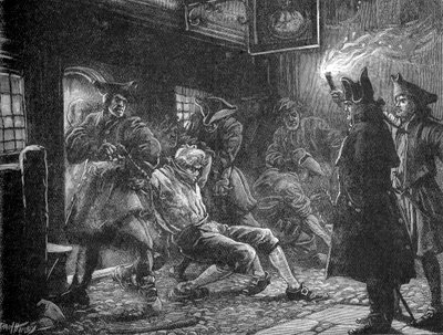 Arbeit der Pressgang von Unbekannter Künstler