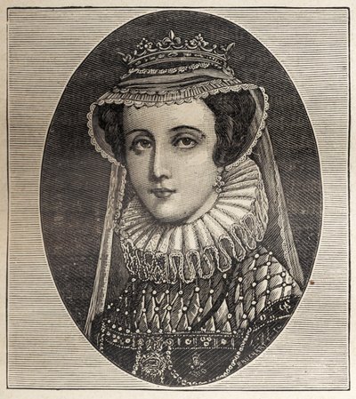 Königin Maria Stuart (Gravur) von Unbekannter Künstler