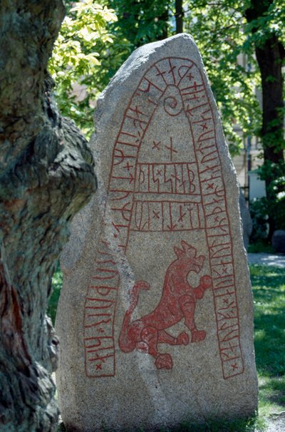 Runenstein, Lund, Schweden von Benjamin Baud