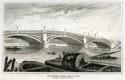Southwark Bridge von Unbekannt