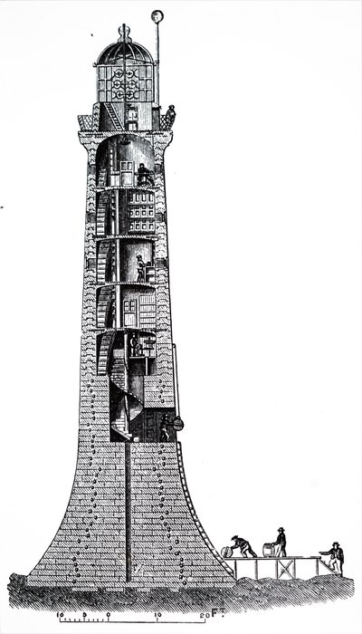 Der Bell Rock Leuchtturm von Unbekannt
