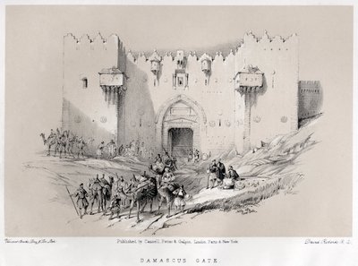 Das Damaskustor von Unbekannter Künstler