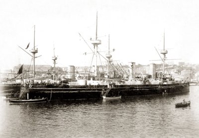 Der italienische Torpedo „Etna“ um 1885 von Unbekannter Künstler