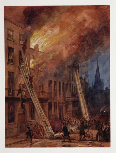 Feuerwehrleiter der Royal Society von Unbekannt