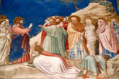 Die Scrovegni-Kapelle. Fresko von Giotto von Unbekannter Künstler