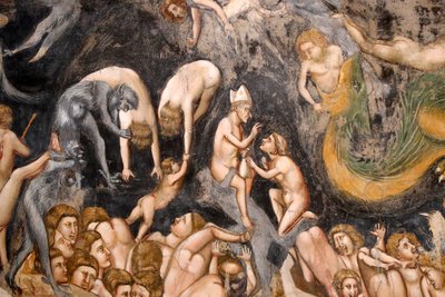 Die Scrovegni-Kapelle. Fresko von Giotto von Unbekannter Künstler