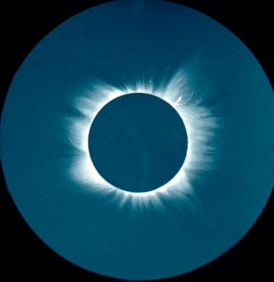 Die Sonnenkorona von Unbekannter Künstler