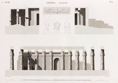 Theben, Luxor von Unbekannt