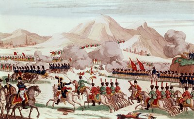 Schlacht von Tudela am 23. November von Unbekannter Künstler
