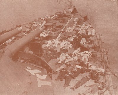 Ein Nachmittagsschlaf, ca. 1918-1919 von Underwood and Underwood