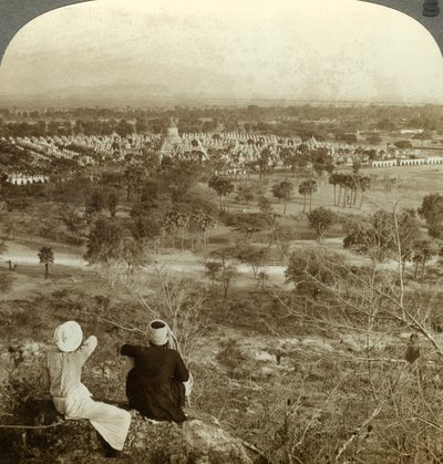 Pagoden, Mandalay, Burma, ca. 1900er Jahre von Underwood and Underwood