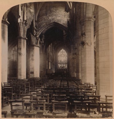 St. Giles Kathedrale, Edinburgh, Schottland, 1896 von Underwood and Underwood