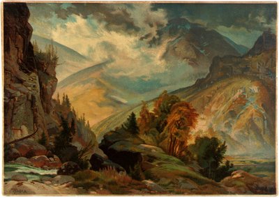 Die Weißen Berge von Unidentified