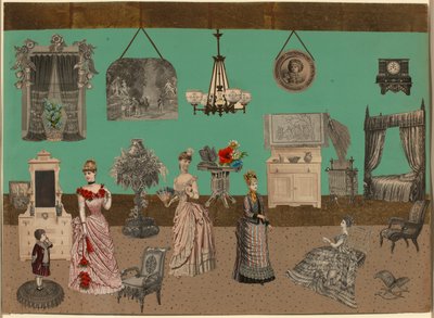 Ohne Titel (Viktorianische Collage) von Unidentified