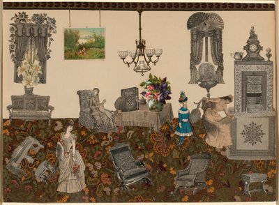 Ohne Titel (Viktorianische Collage) von Unidentified
