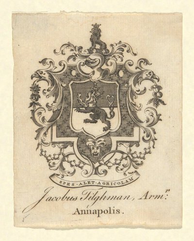Exlibris von Jacob Tilgham von Unknown