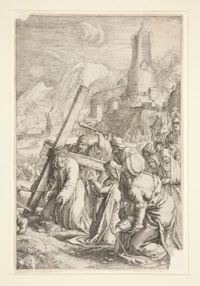 Christus trägt das Kreuz von Unknown