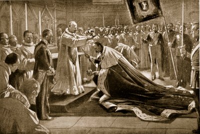 Krönung von König Haakon von Unknown