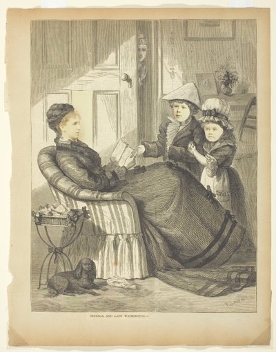 General und Mrs. George Washington von Unknown
