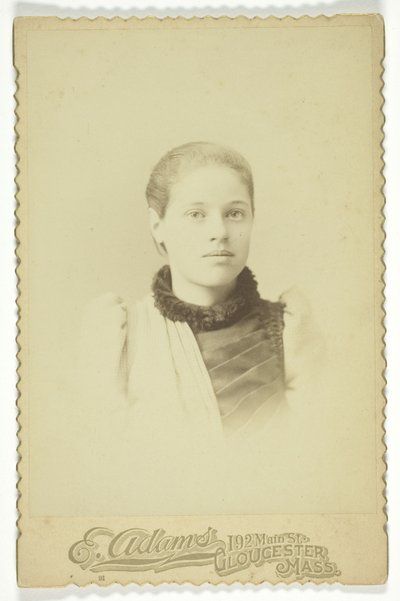 Porträt von Edith Wonsen von Unknown