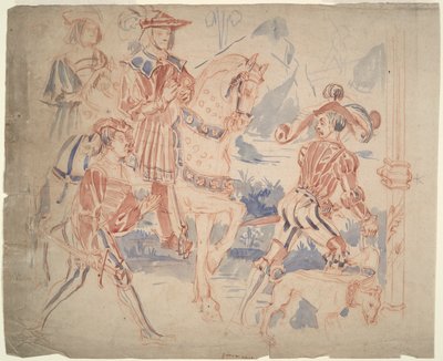 Wandteppich-Design von Unknown