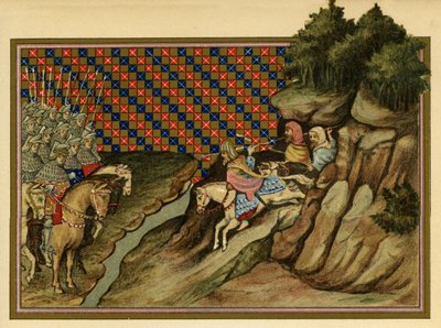 Der Earl von Gloucester trifft irische Häuptlinge von Unknown