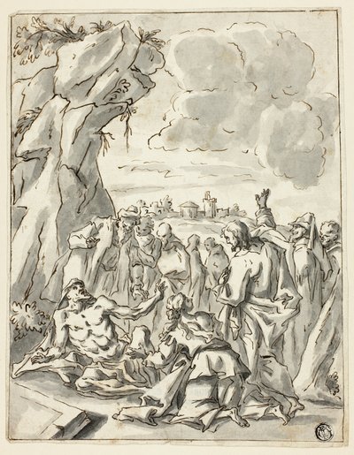 Die Auferweckung des Lazarus von Unknown