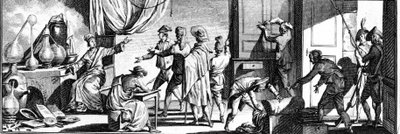 Verhaftung von Lavoisier in seinem Studio von Unknown artist