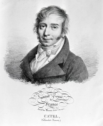 Porträt von Charles Simon Catel, französischer Komponist von Unknown artist