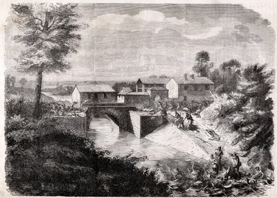 Episode in der Schlacht von Palestro, 31. Mai. von Unknown artist
