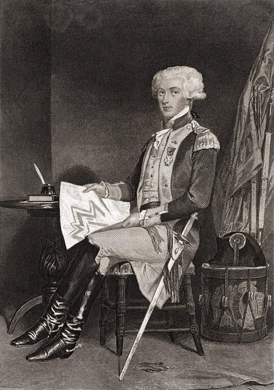 General La Fayette (1757-1834) von Unknown artist