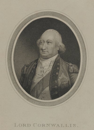 Lord Cornwallis von Unknown artist
