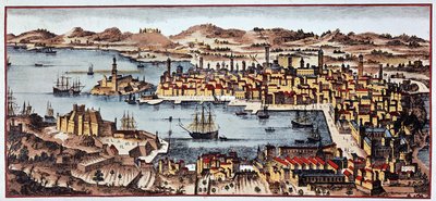 Marseille im Jahr 1680 - B.N. von Unknown artist