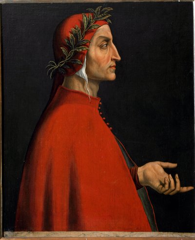 Porträt von Dante Alighieri von Unknown artist