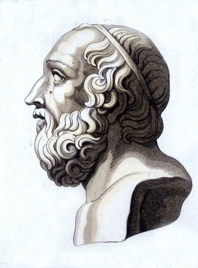 Porträt von Platon (-428; -348) von Unknown artist