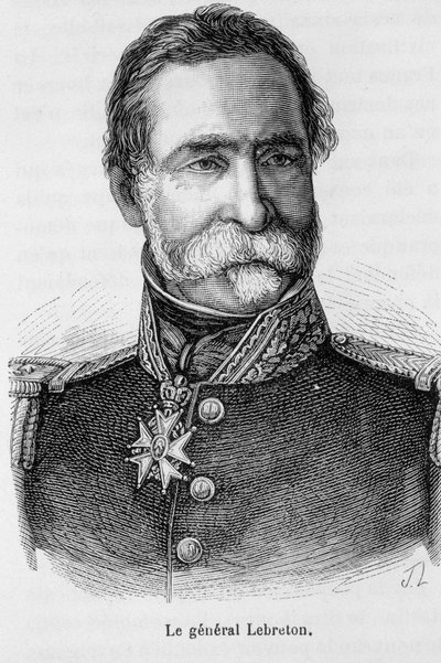 Porträt des französischen Generals Lebreton von Unknown artist