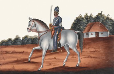 Sowar, Madras-Kavallerie, ca. 1835 von Unknown