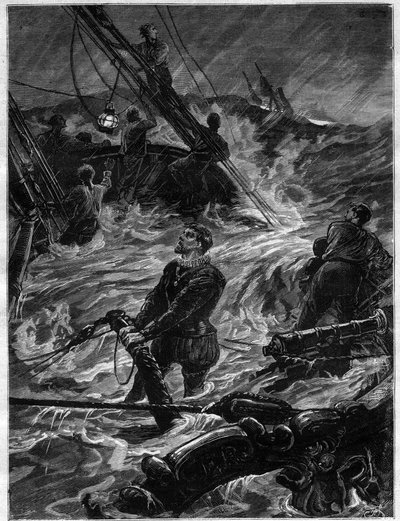Der Tod von Sir Humphrey Gilbert von Unknown artist
